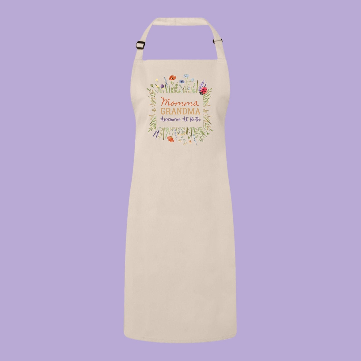 Personalized Momma Grandma Awesome at Both Sustainable Apron