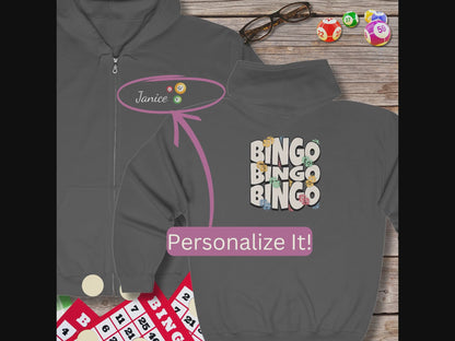 Personalized Bingo Bingo Bingo Hoodie Sweatshirt Jacket